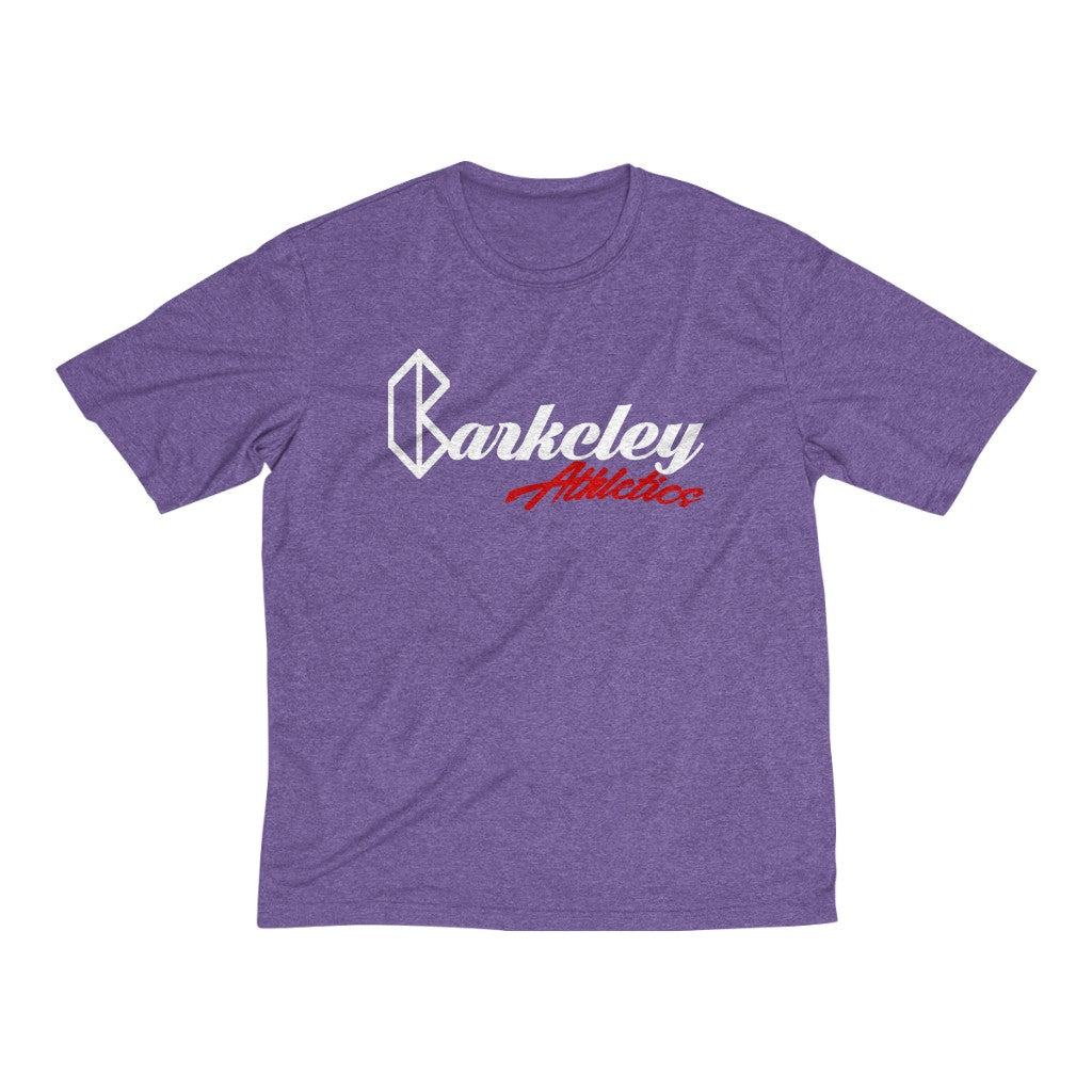 Barkcley Athletics (BA full logo Men's Heather Dri-Fit Tee) (more colors avail)