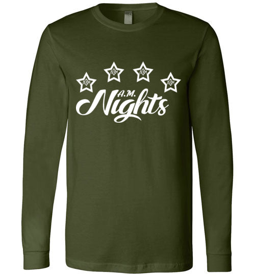 A.M. Nights (fitted long sleeve)