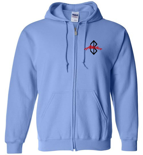 Barkcley Athletics(zipup hoodie)(more colors avail)