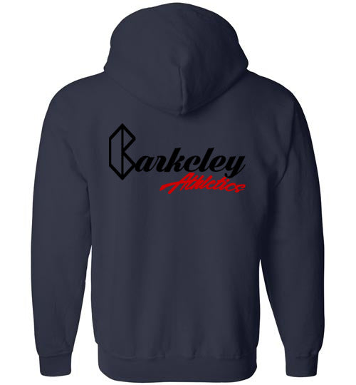 Barkcley Athletics(zipup hoodie)(more colors avail)