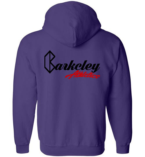 Barkcley Athletics(zipup hoodie)(more colors avail)
