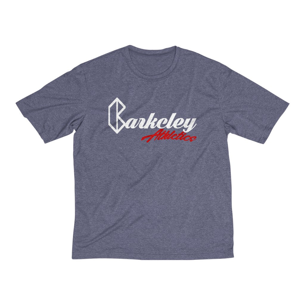 Barkcley Athletics (BA full logo Men's Heather Dri-Fit Tee) (more colors avail)