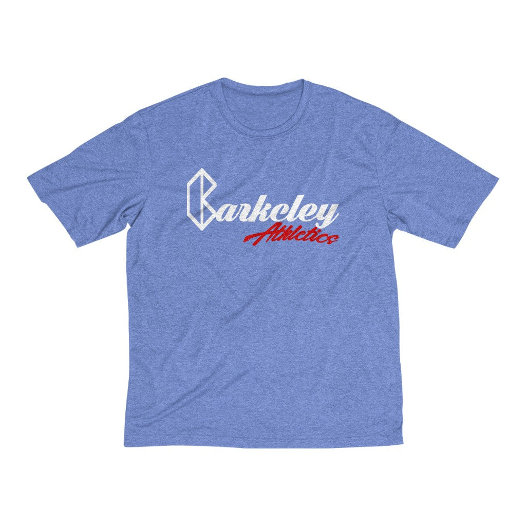 Barkcley Athletics (BA full logo Men's Heather Dri-Fit Tee) (more colors avail)