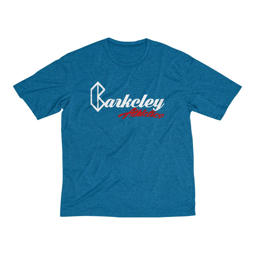 Barkcley Athletics (BA full logo Men's Heather Dri-Fit Tee) (more colors avail)