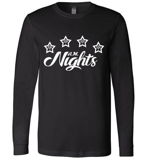 A.M. Nights (fitted long sleeve)