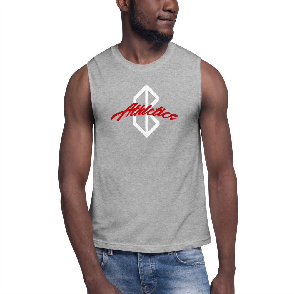 Barkcley Athletics (Mens Muscle Tank) (more colors avail)
