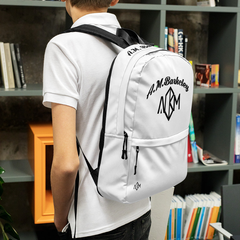 A.M. Barkcley (Backpack) (white)