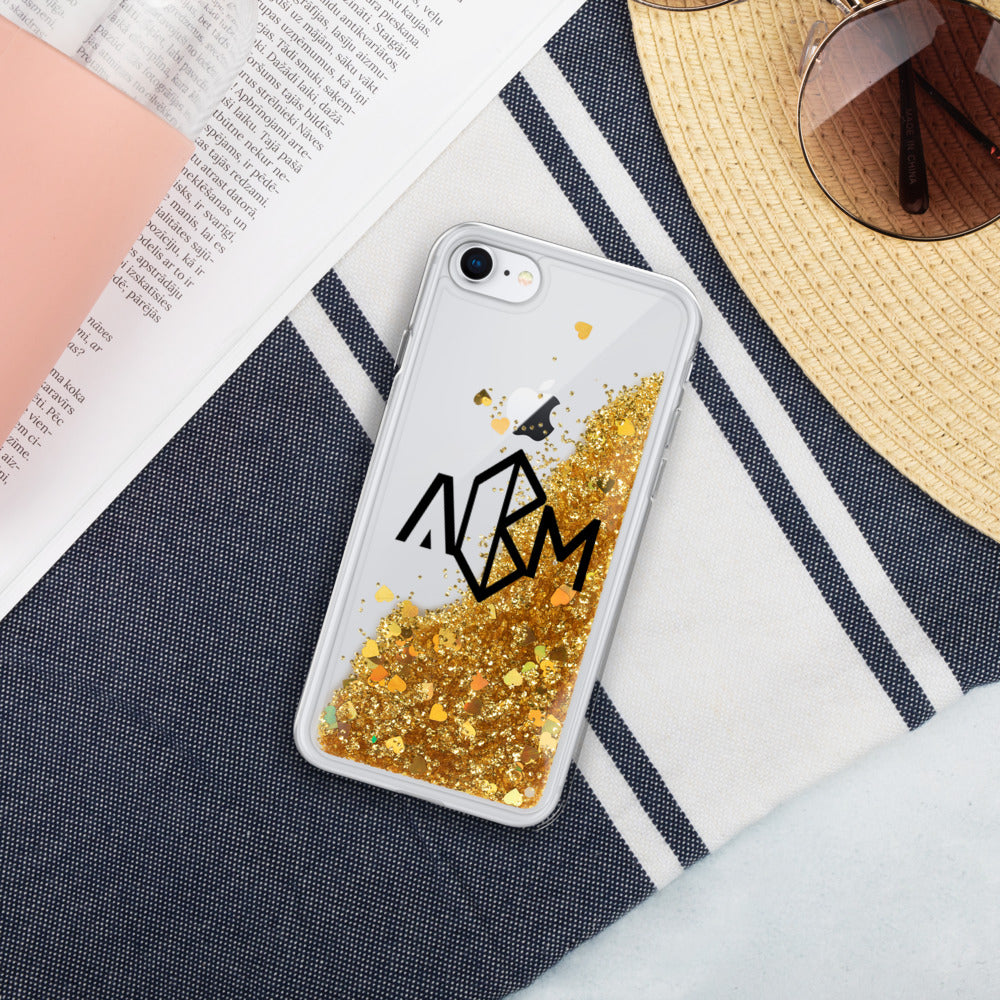 A.M. Barkcley (Glitter Phone Case) (more colorS avail)