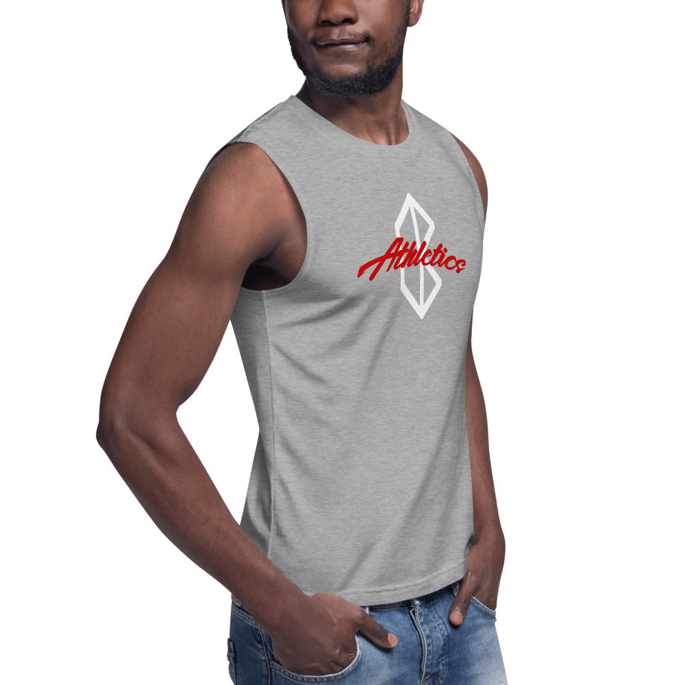 Barkcley Athletics (Mens Muscle Tank) (more colors avail)