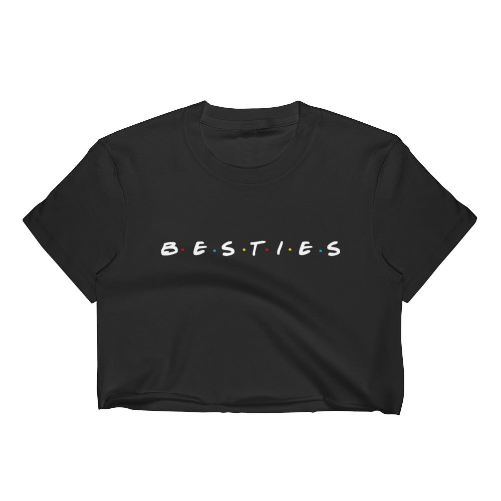 A.M. Nights Besties crop top (black)
