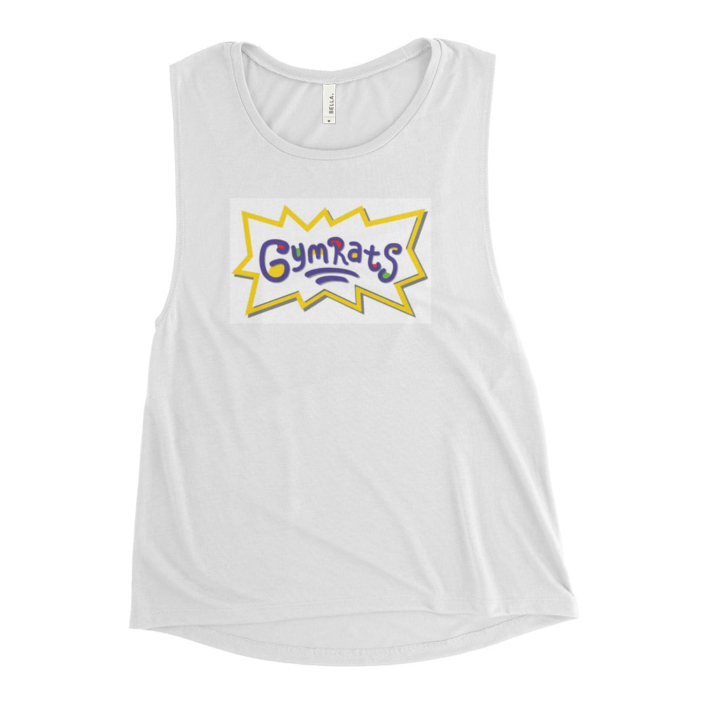 Barkcley Athletics (Gymrats Ladies’Tank) (white)