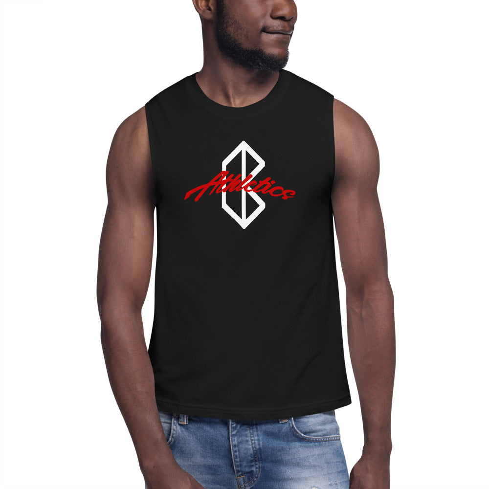 Barkcley Athletics (Mens Muscle Tank) (more colors avail)