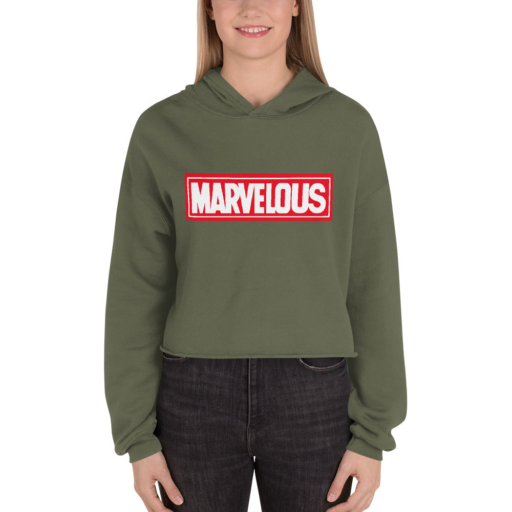 A.M. Nights (Marvelous Crop Hoodie) (more colors avail)
