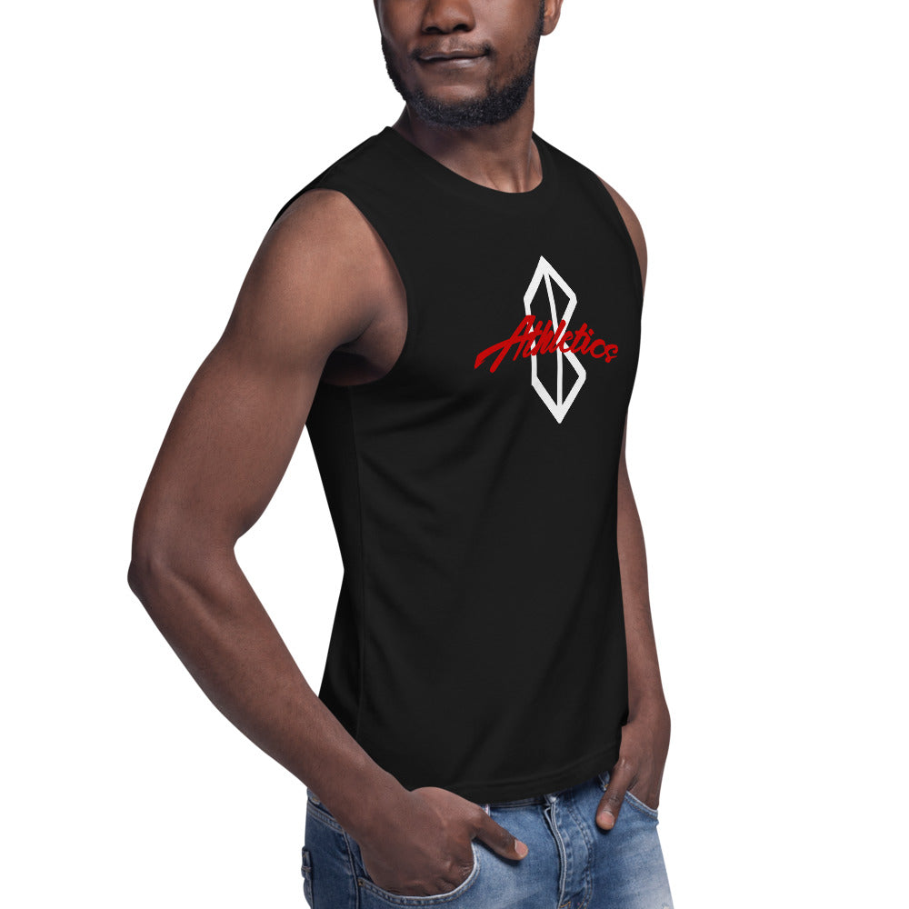 Barkcley Athletics (Mens Muscle Tank) (more colors avail)