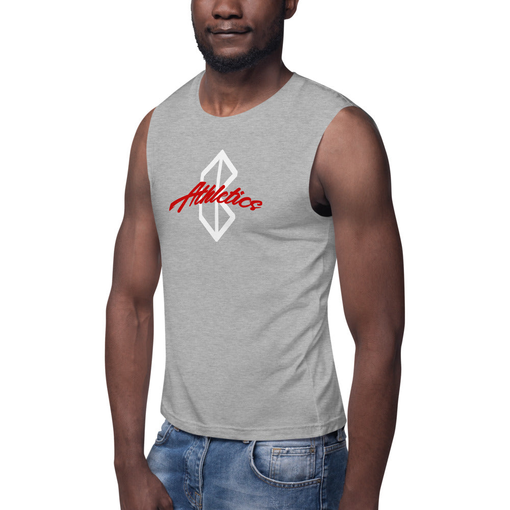 Barkcley Athletics (Mens Muscle Tank) (more colors avail)