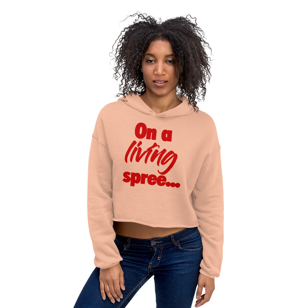 A.M. Nights (OLS Crop Hoodie) (more colors avail)