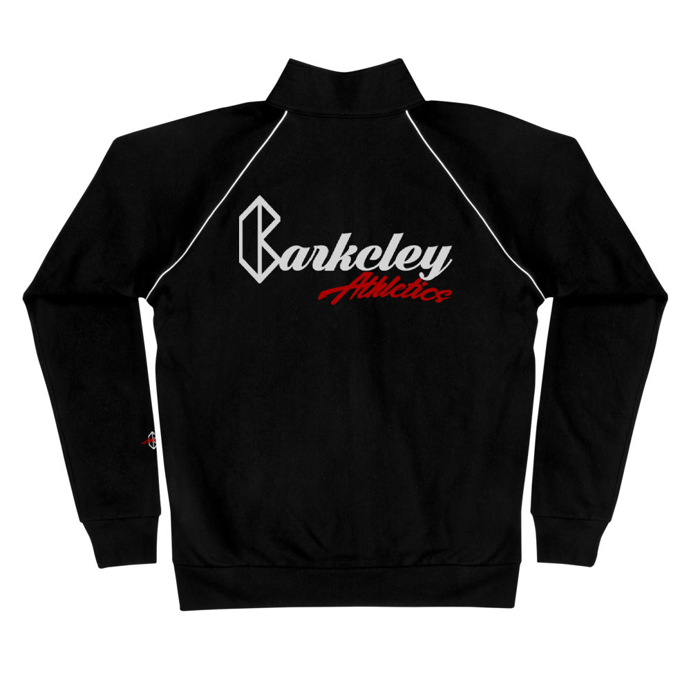 Barkcley Athletics (Fleece Jacket) (Black)