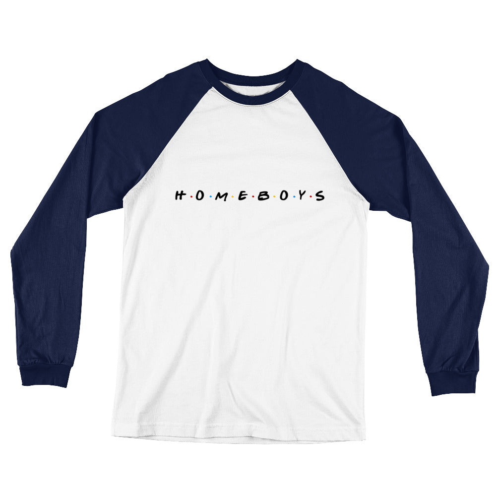A.M. Nights (Homeboys Long Sleeve Baseball T-Shirt) (more colors avail)