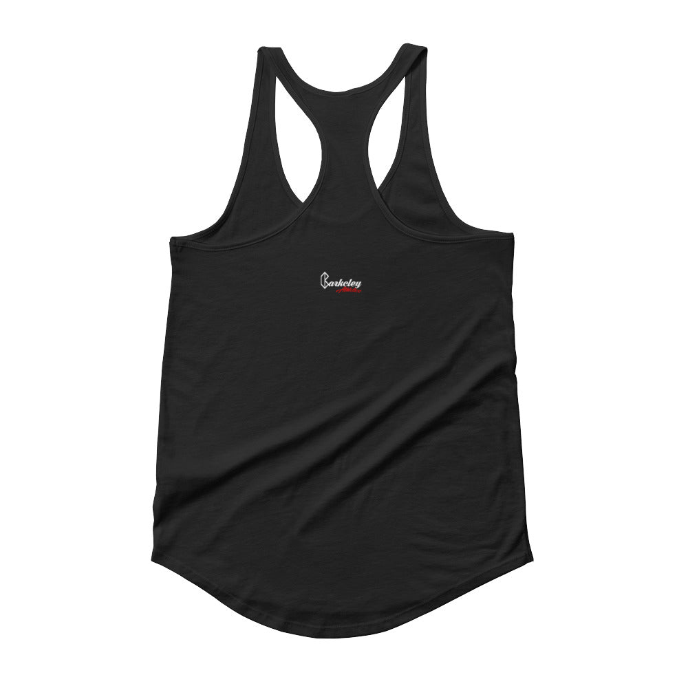 Barkcley Athletics (GymRats Ladies' Shirttail Tank) (Black)