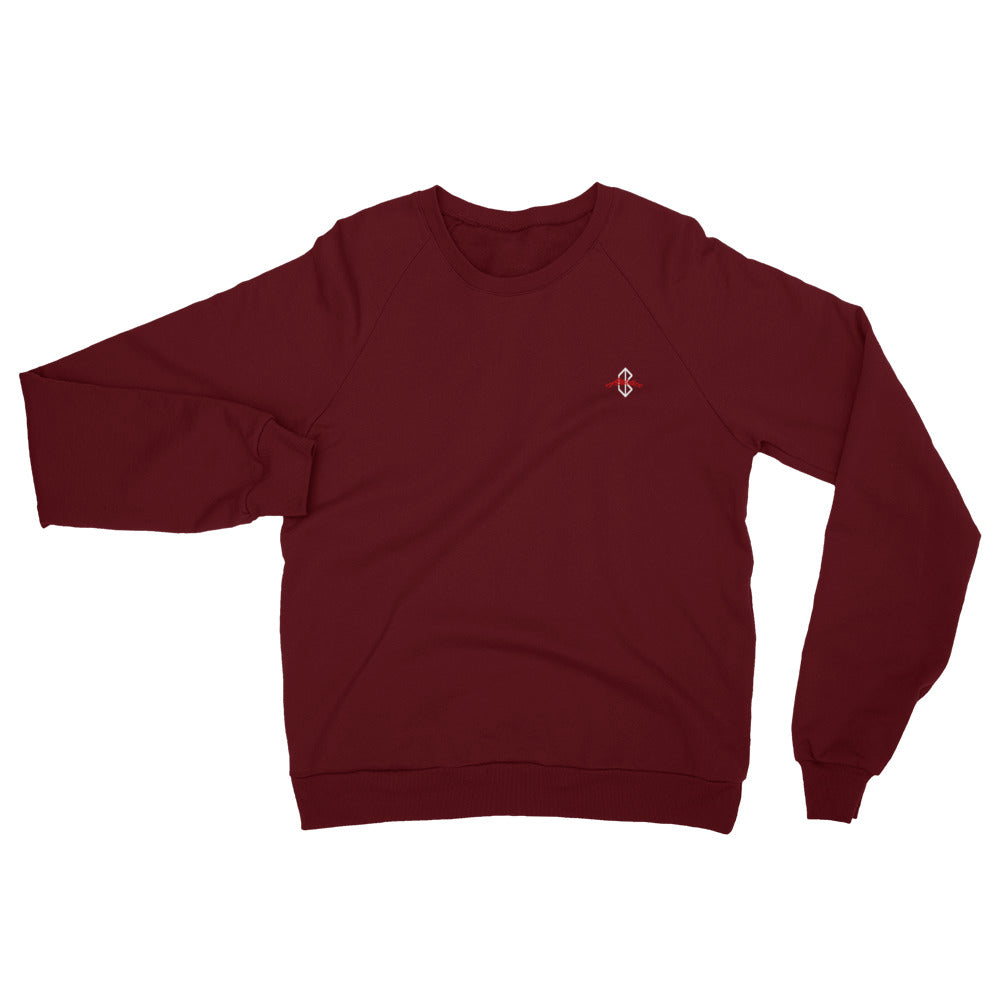 Barkcley Athletics (MensFleece Raglan Sweatshirt) (more colors avail)
