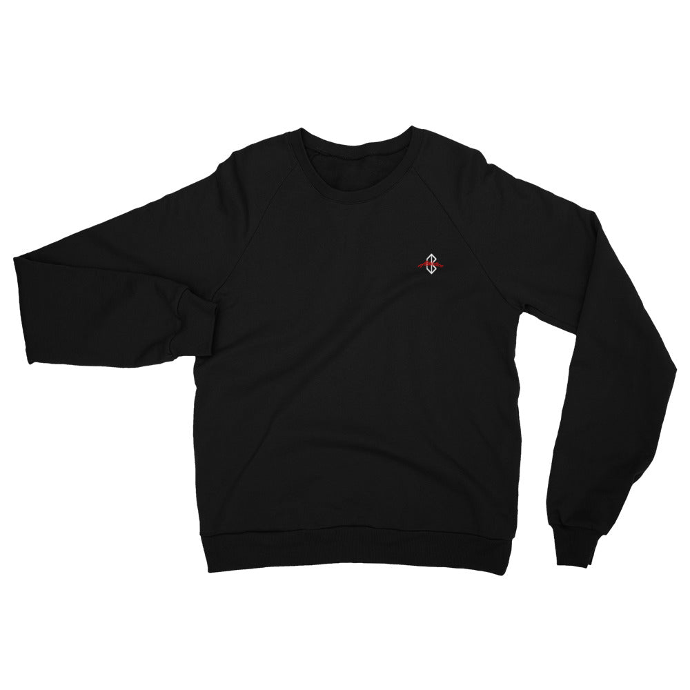 Barkcley Athletics (MensFleece Raglan Sweatshirt) (more colors avail)