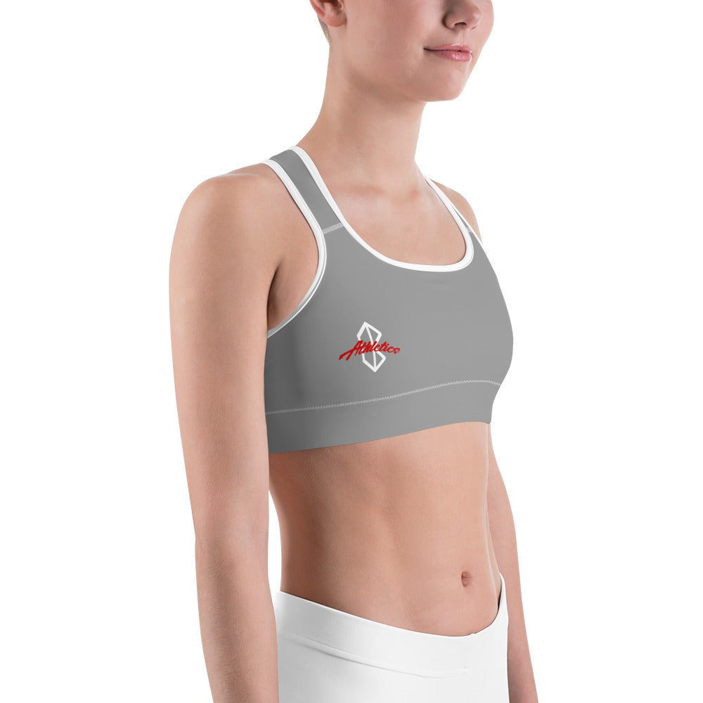 Barkcley Athletics (Women’s Sports bra) (Gray)